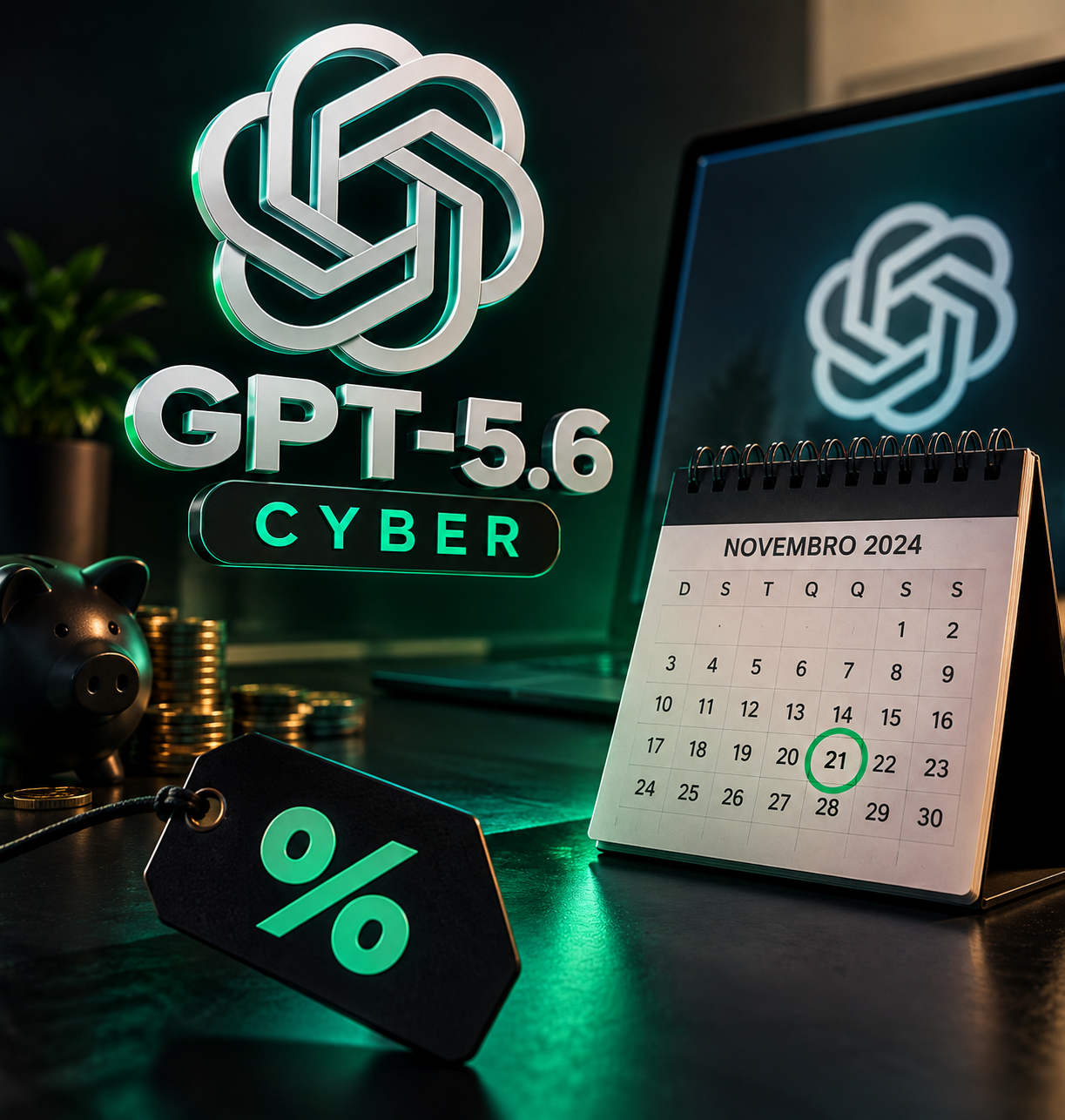 OpenAI garante preço promocional do GPT-5.6 Sol pelo menos até 21/11